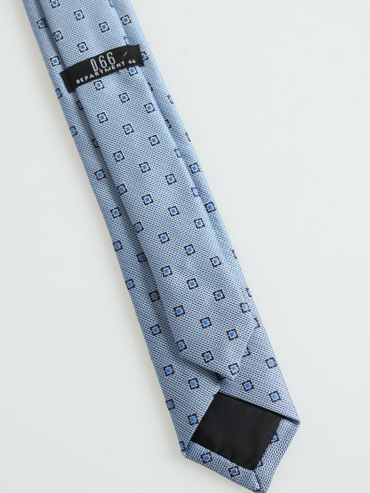 Diamond Fashion Tie - Blue