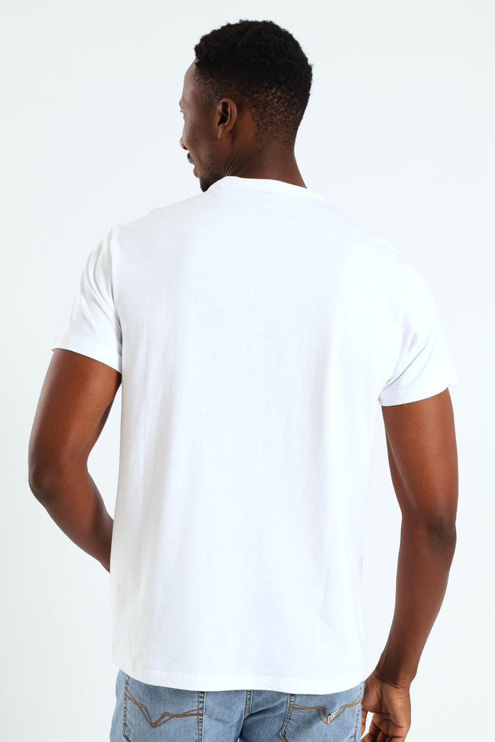 Japanese Wave Tee - White