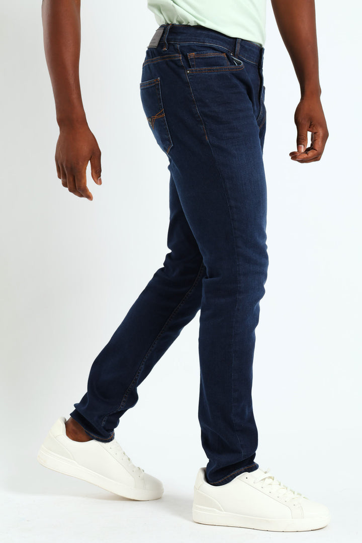 Skinny Leg Denim Jean - Dark Wash Ink