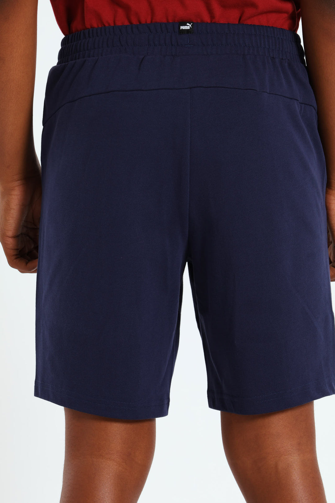 Boys Fleece Puma Shorts - Navy