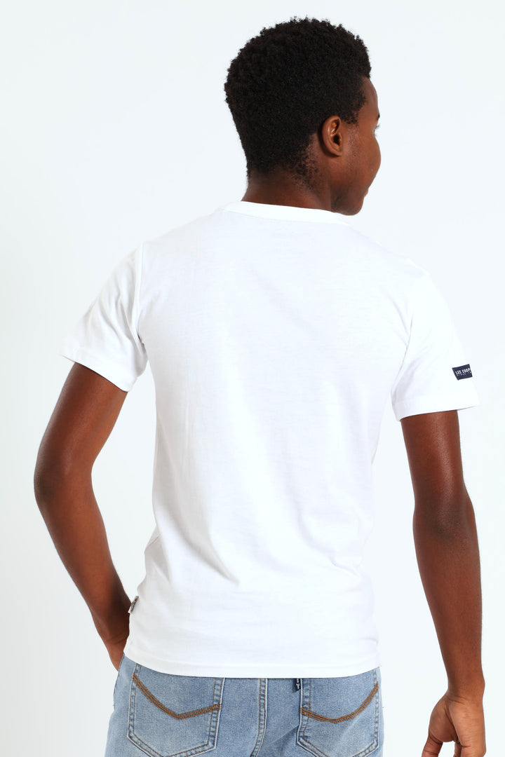 Boys Angus Tee - White