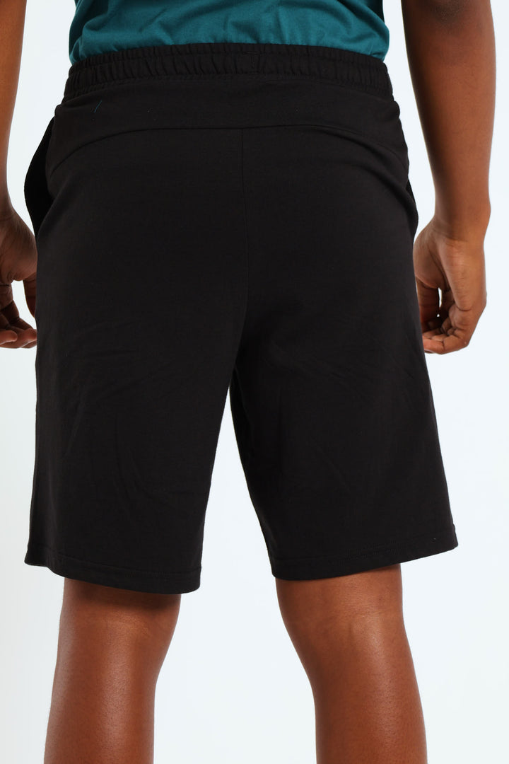 Boys Fleeece Shorts - Black