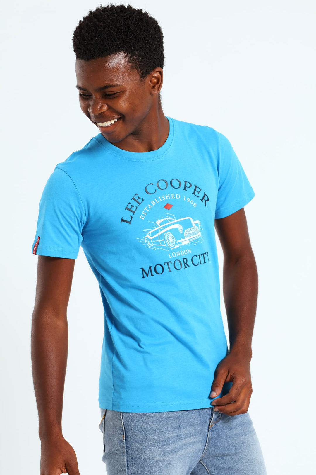 Boys Wyatt Tee - Turquoise/Blue