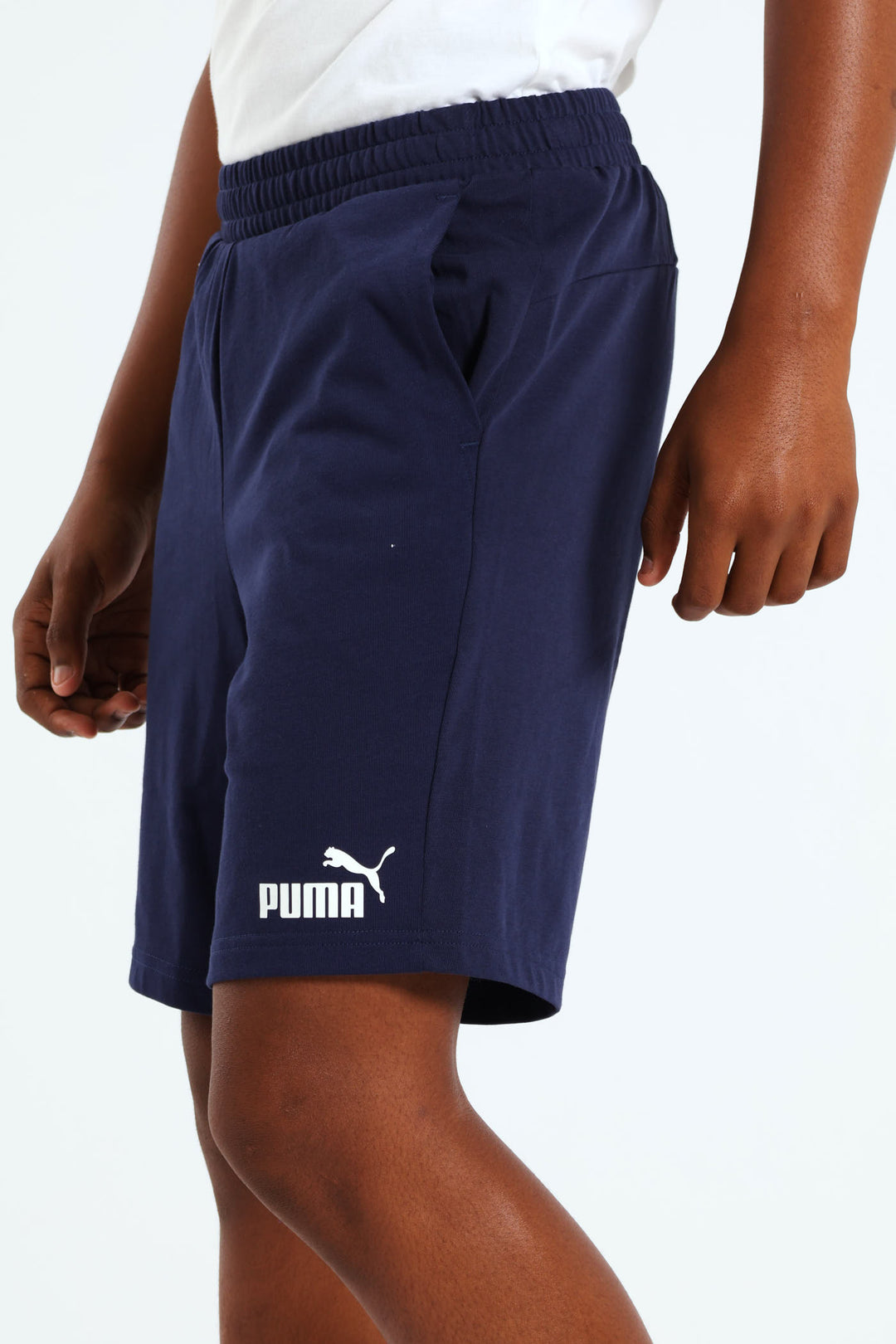 Boys Essential Jersey Shorts - Navy