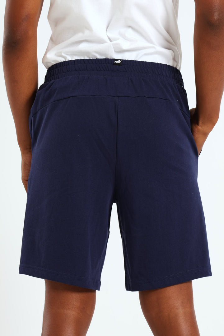 Boys Essential Jersey Shorts - Navy