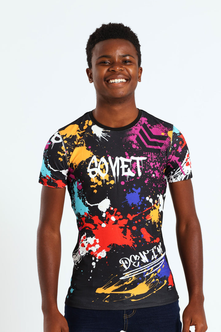 Boys Paint Vibe Tee