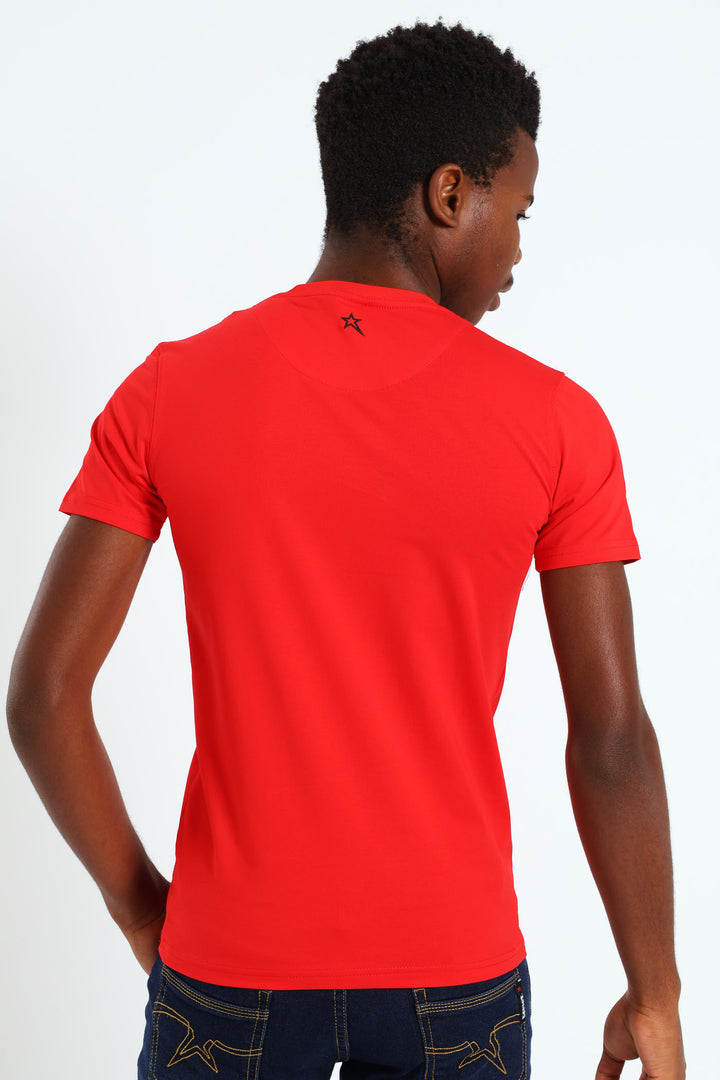 Boys Dash Tee - Red