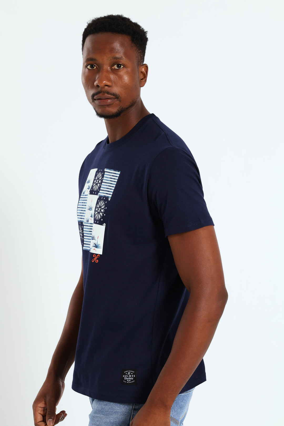 Aloe Cocktail Tee - Navy