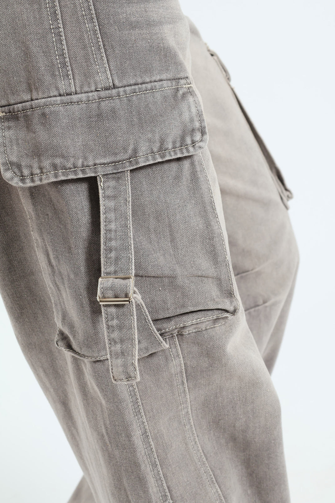 Buckle Cargo Jean - Salty Grey