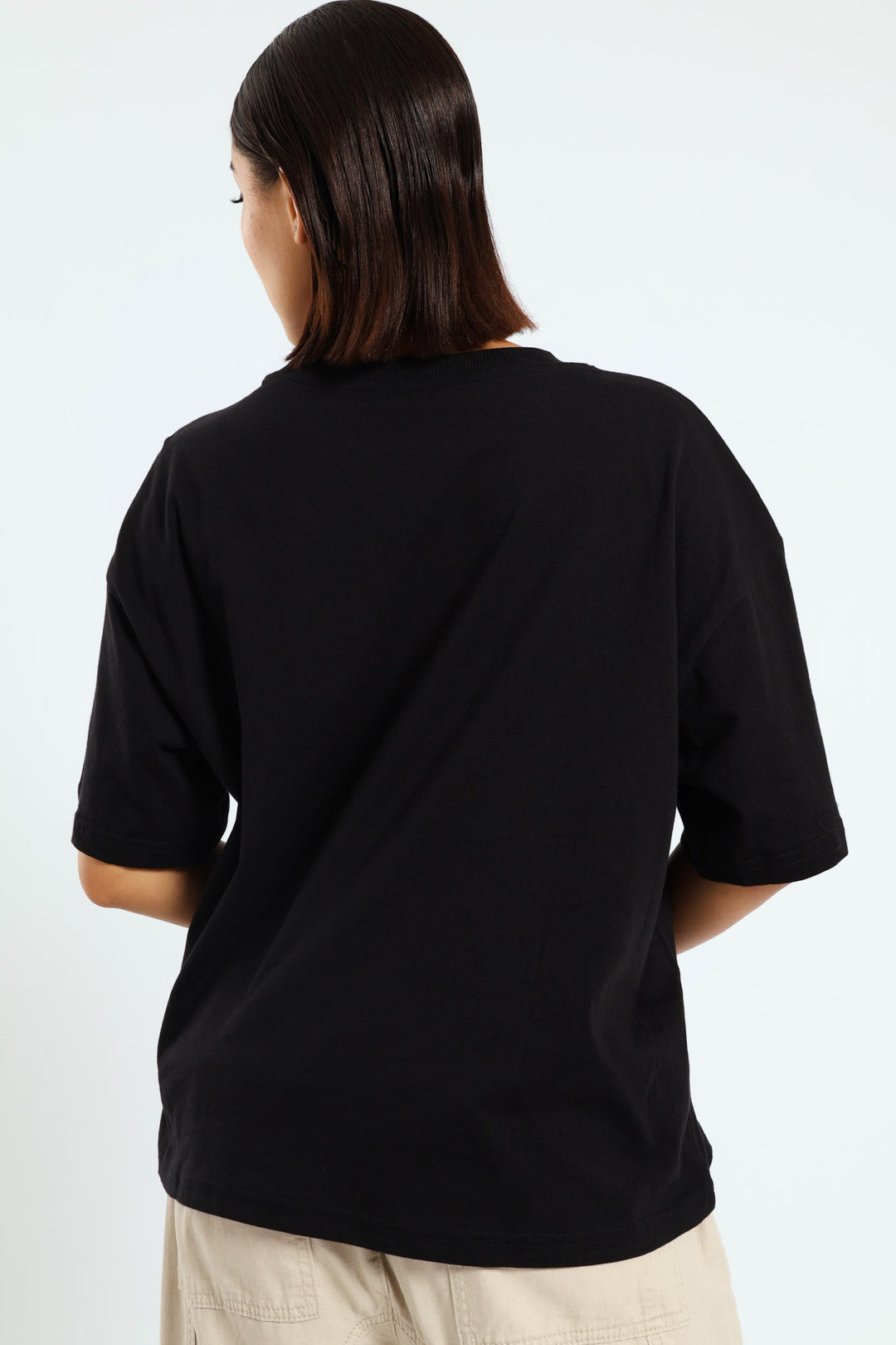 Basic Oversized Tee - Black