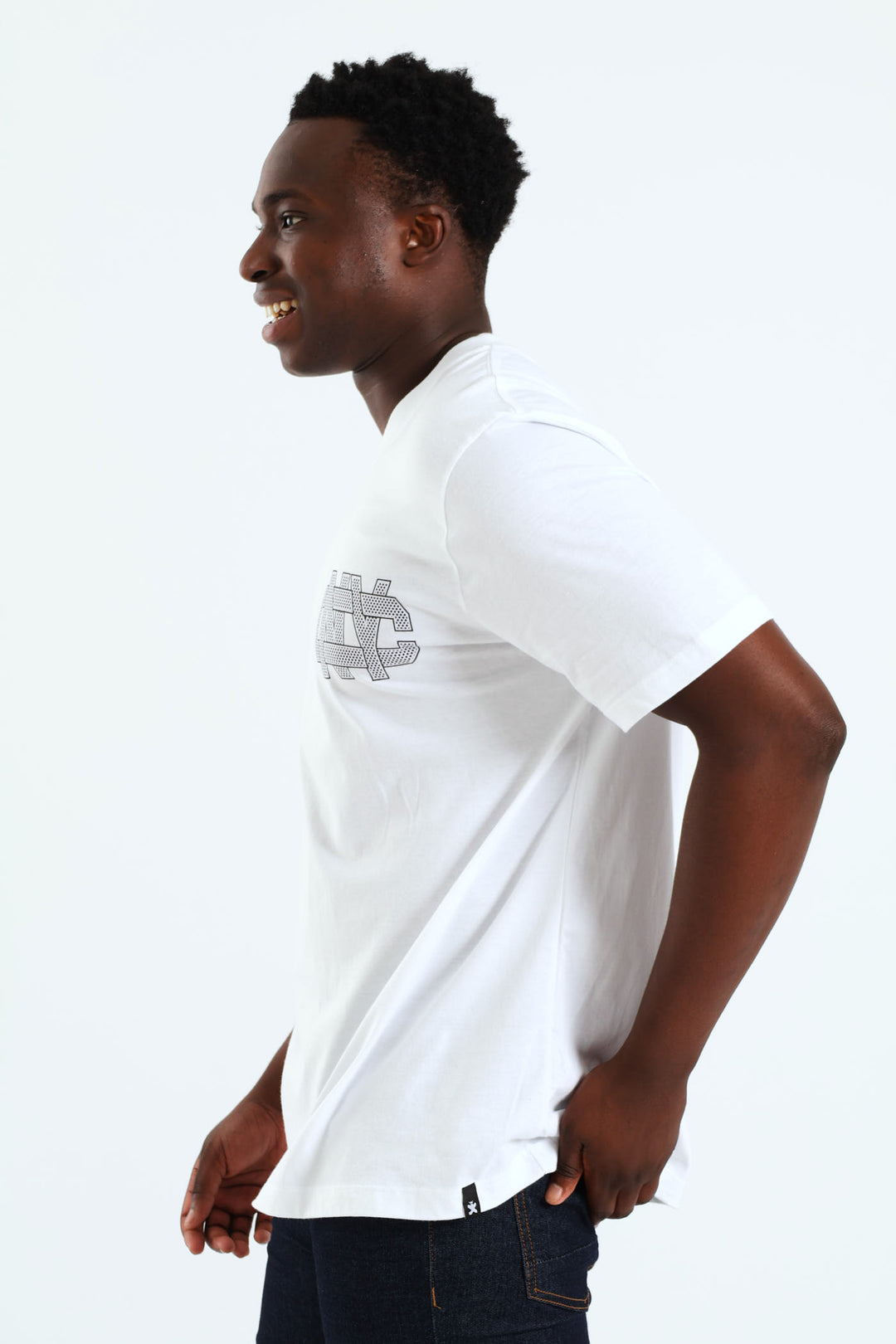 NYC Sporty Print Tee - White