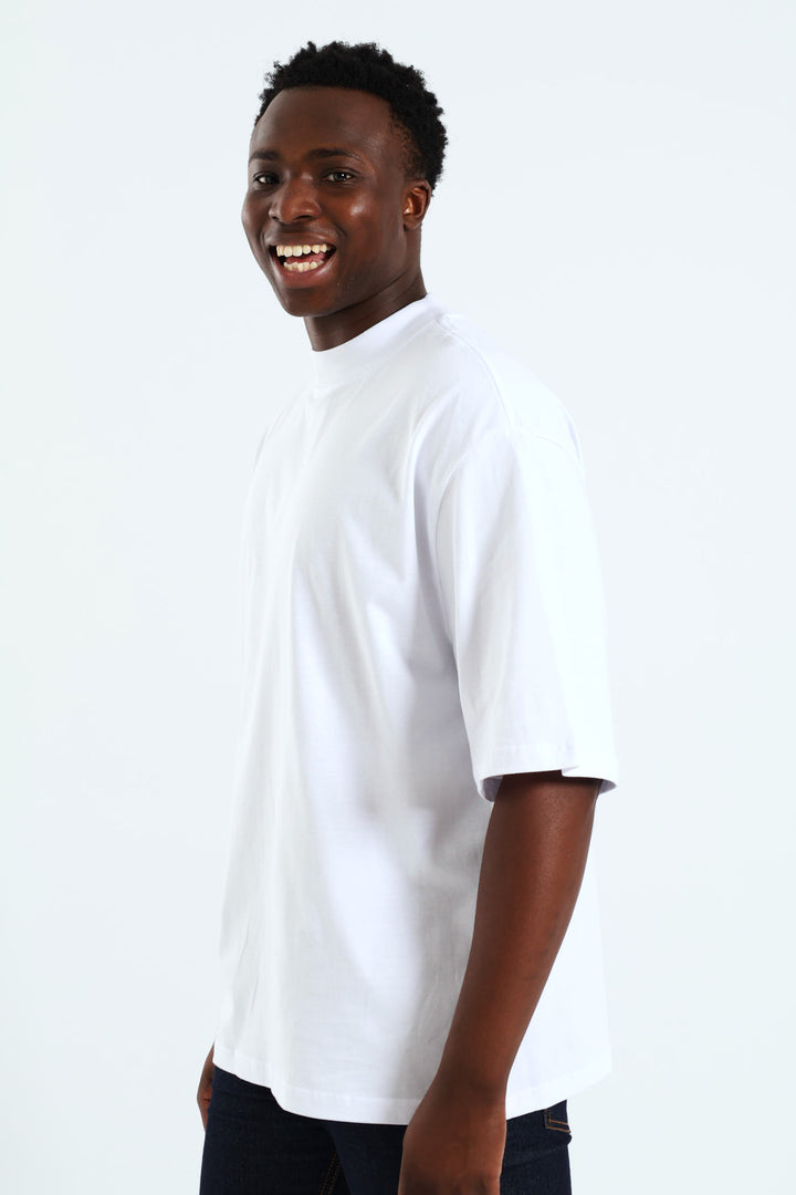 Box Fit Tee - White