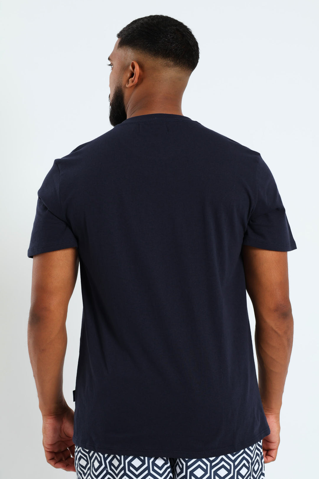 Tropic Tides Tee - Navy