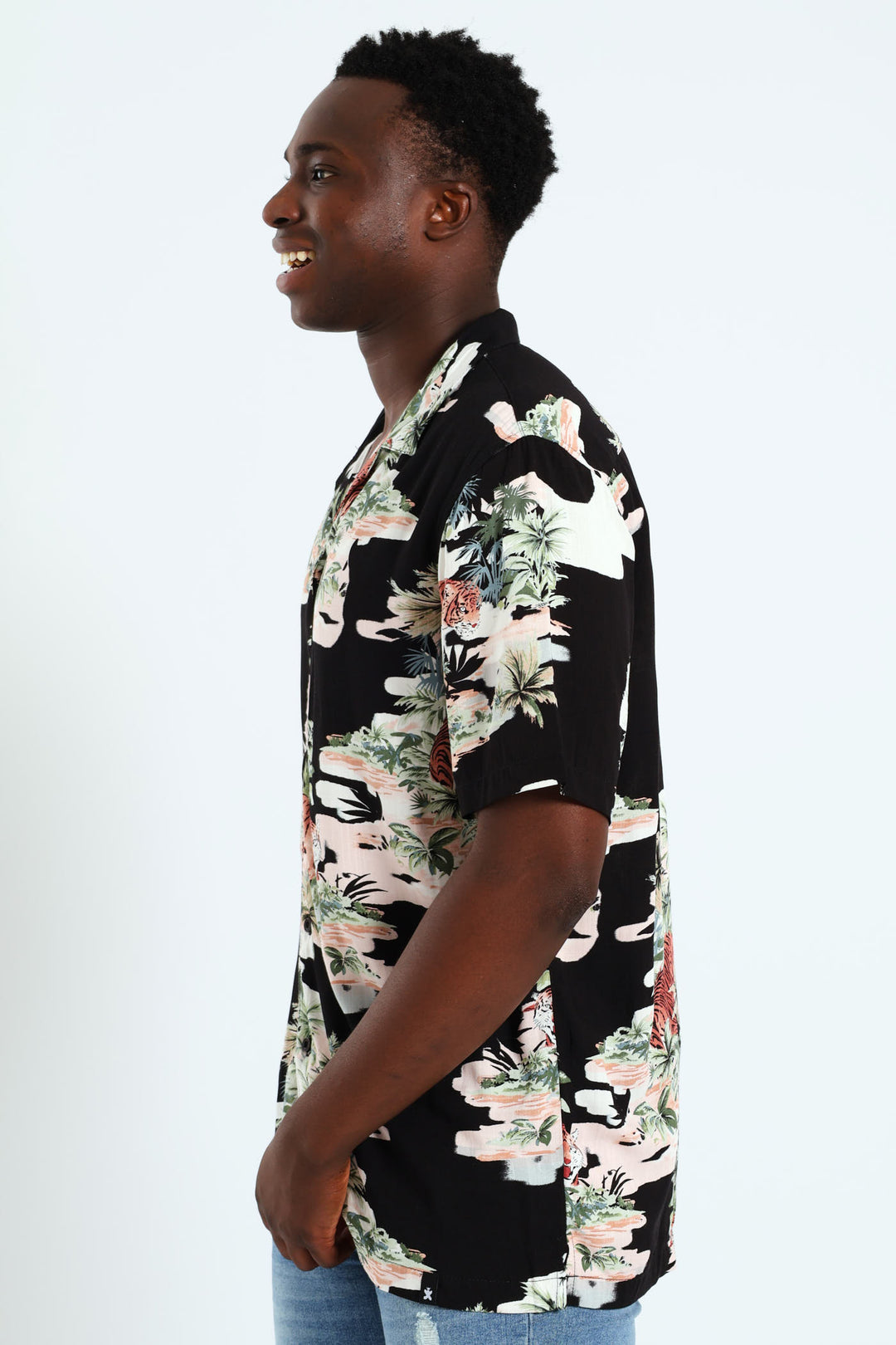 Tahiti Block Print Shirt