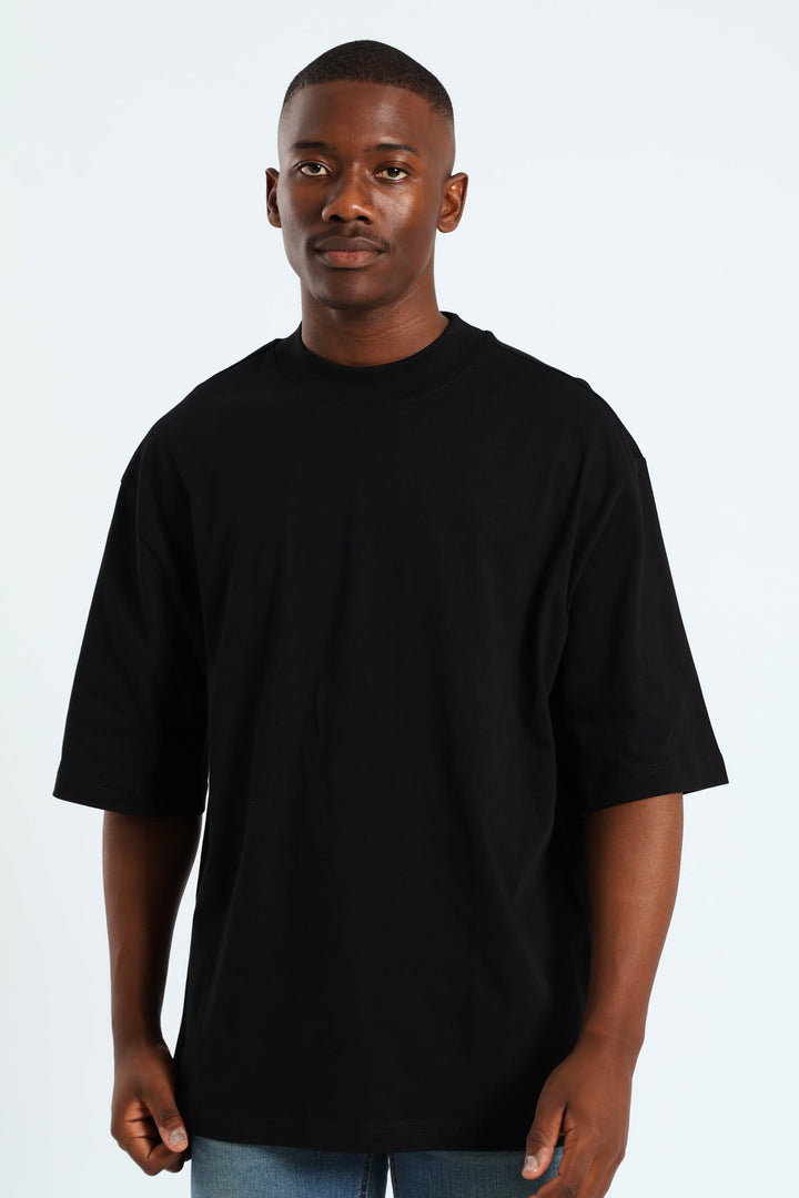 Box Fit Tee - Black