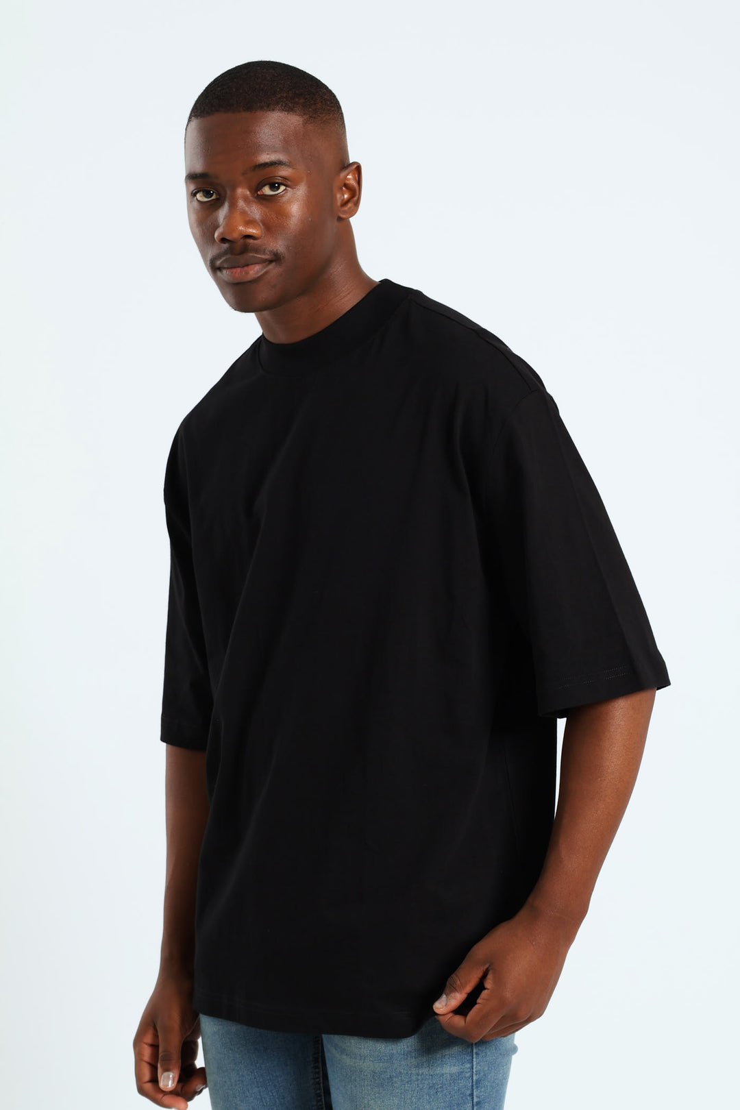 Box Fit Tee - Black