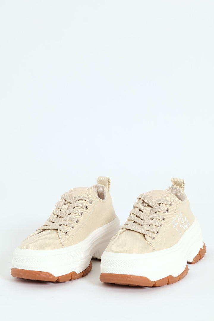 Reese Chunky Sneaker - Beige