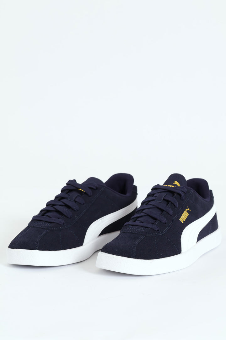 Club Ii Lace Up Sneaker - Navy/White