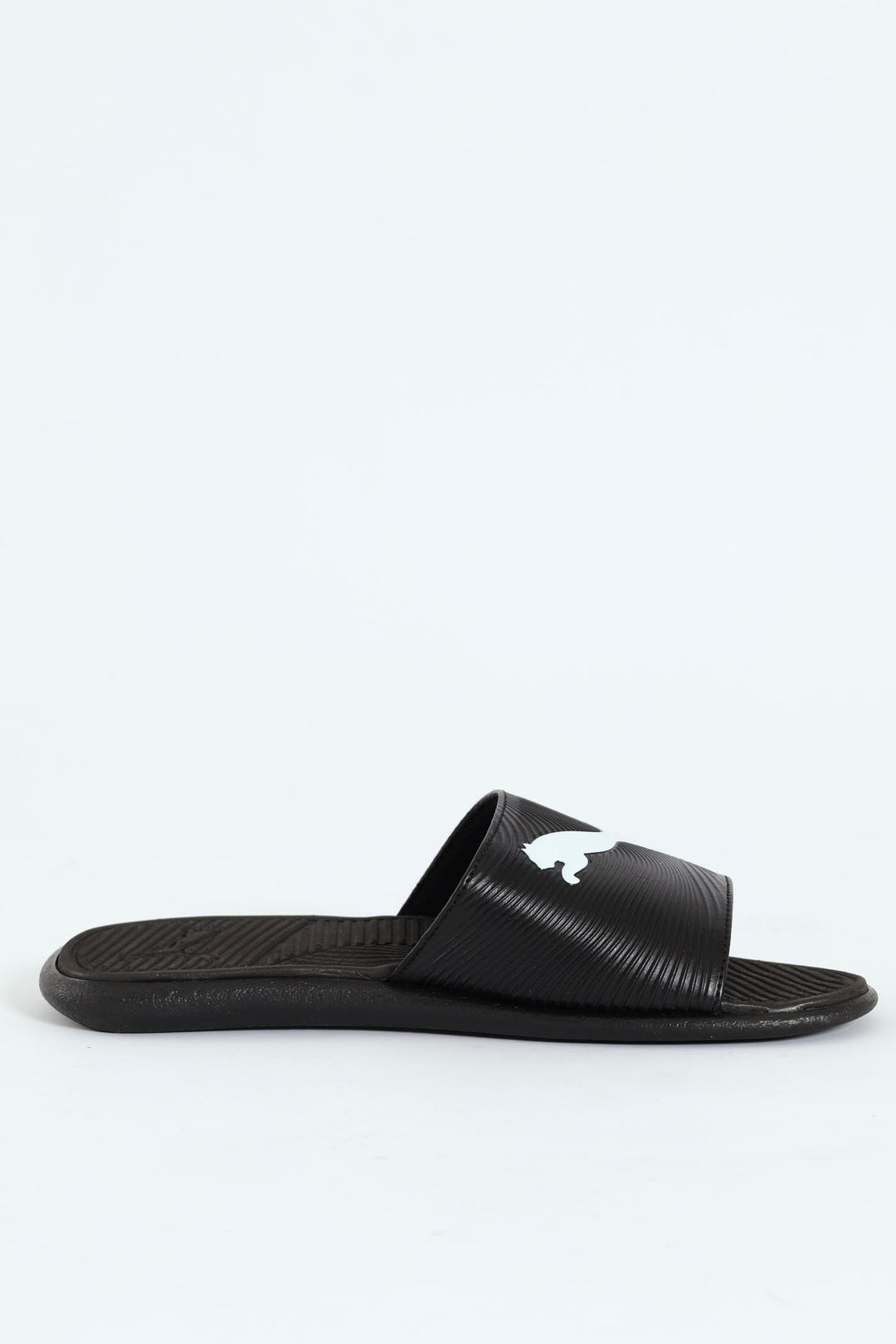 Sporty Embossed 2.0 Flat Sandal - Black