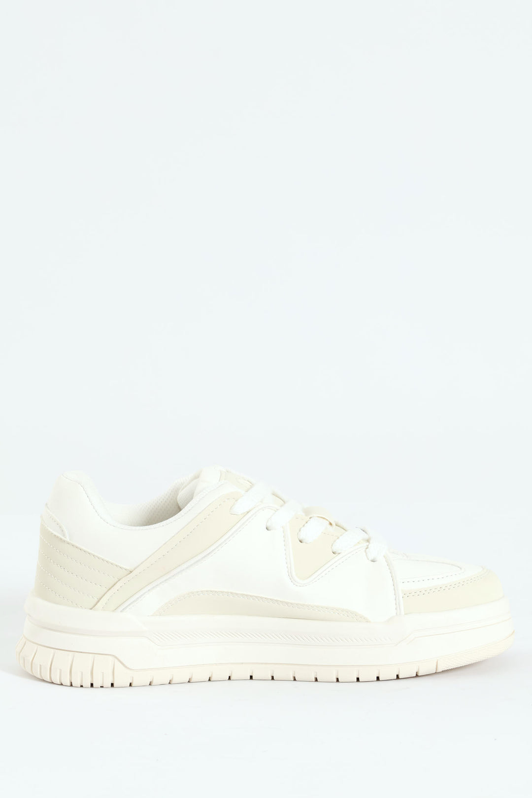 Fashion Skate Sneaker - Beige