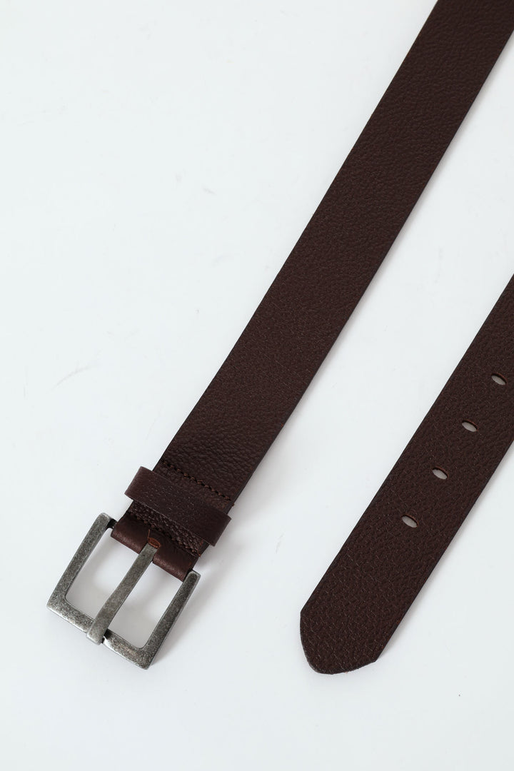 Leather Chasing  Brown Belt - Brown