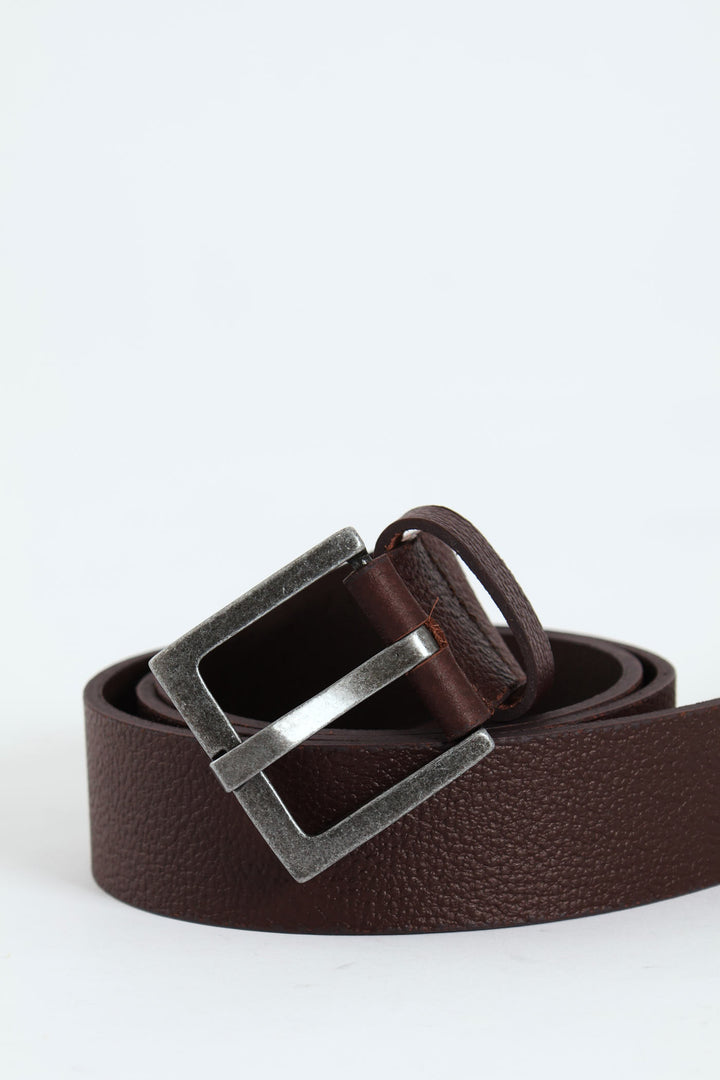 Leather Chasing  Brown Belt - Brown