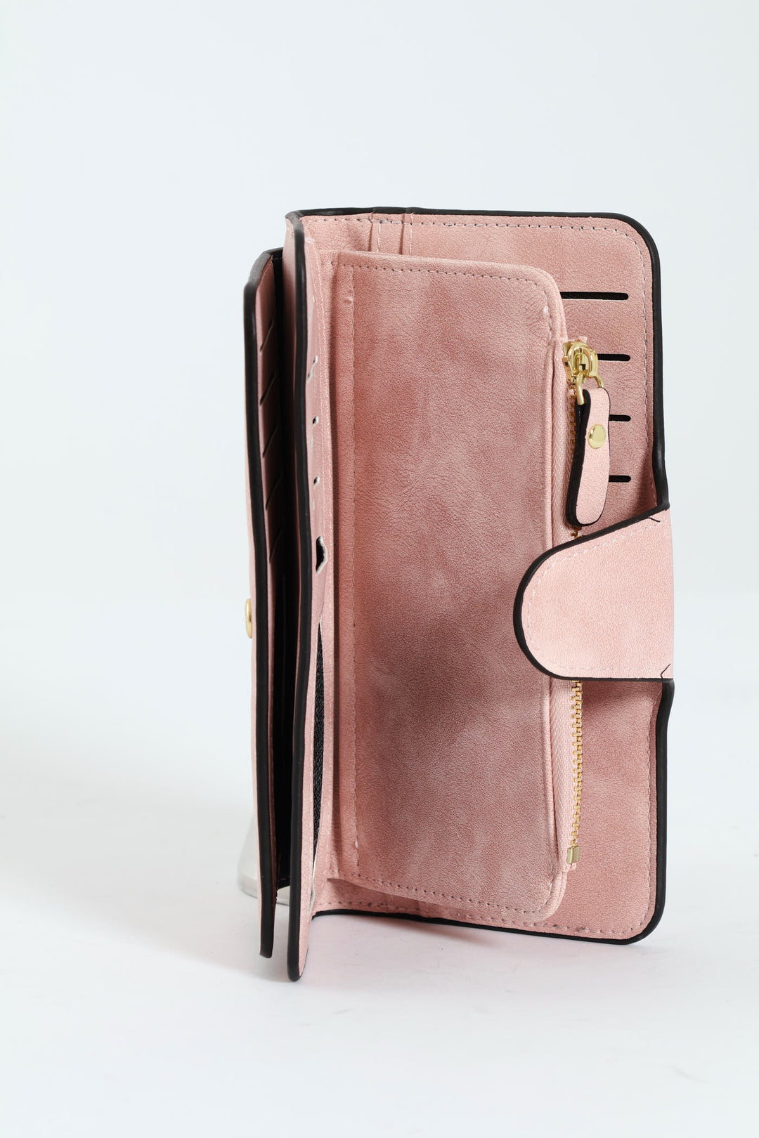 Large Bi Fold Wallet - Pink