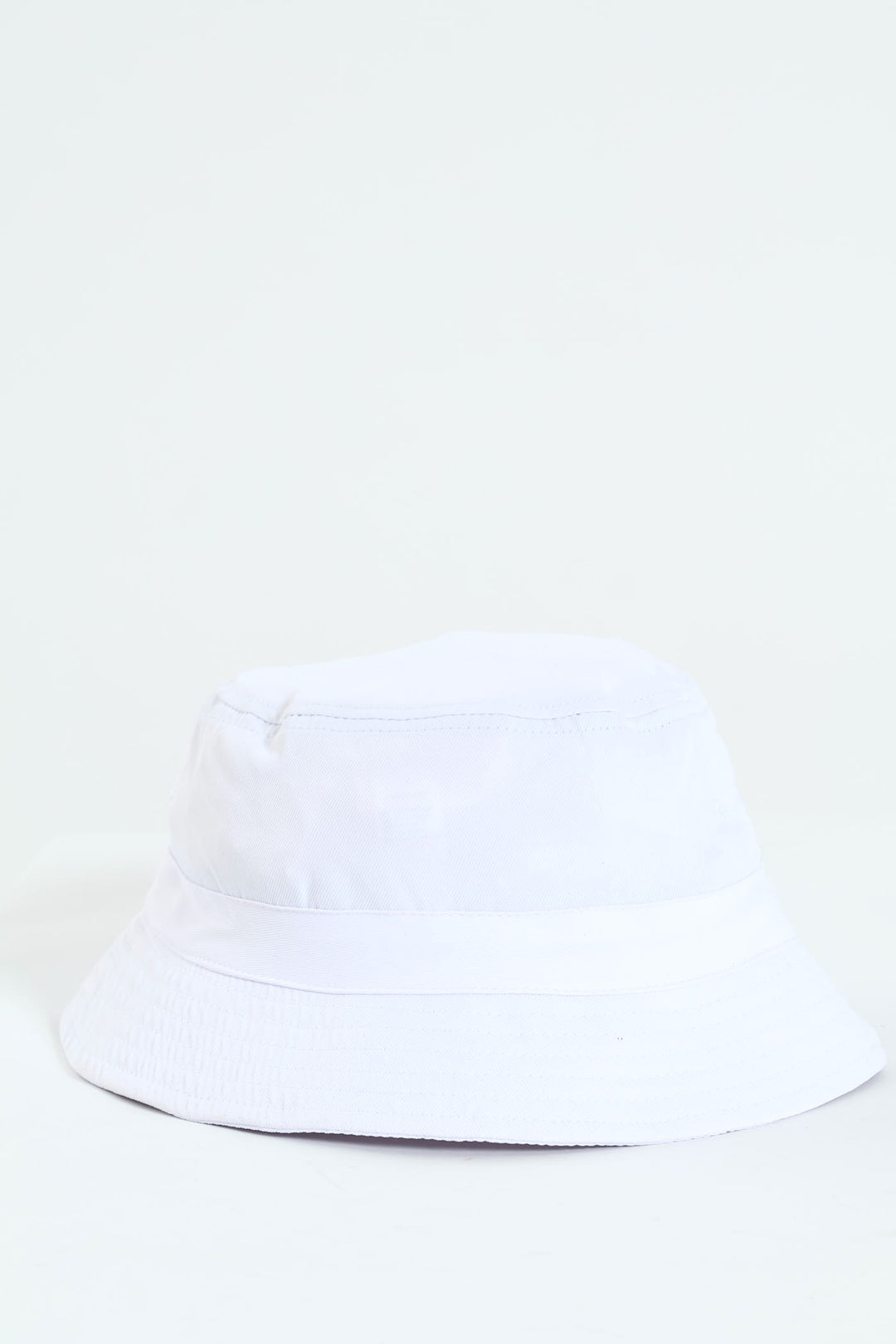 Drawcord Bucket Hat - White