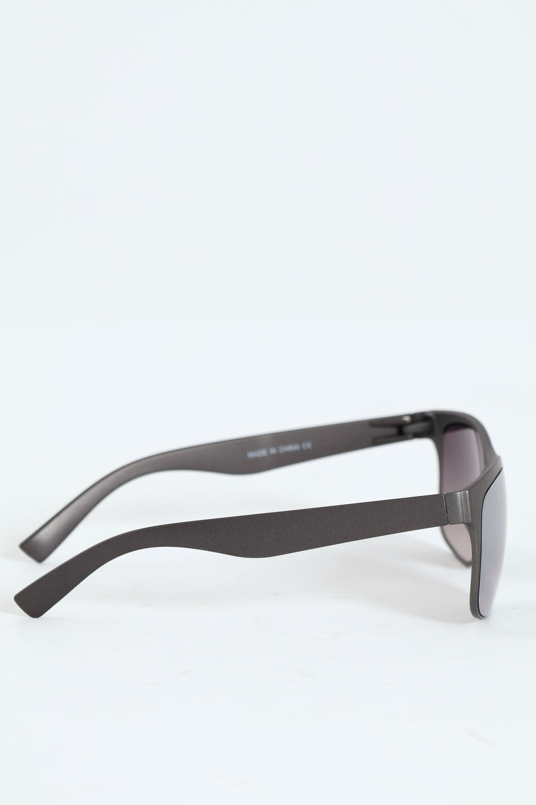 Metallic Wayfarer Sunglasses - Silver