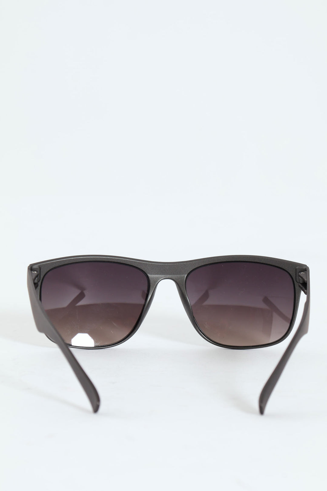 Metallic Wayfarer Sunglasses - Silver