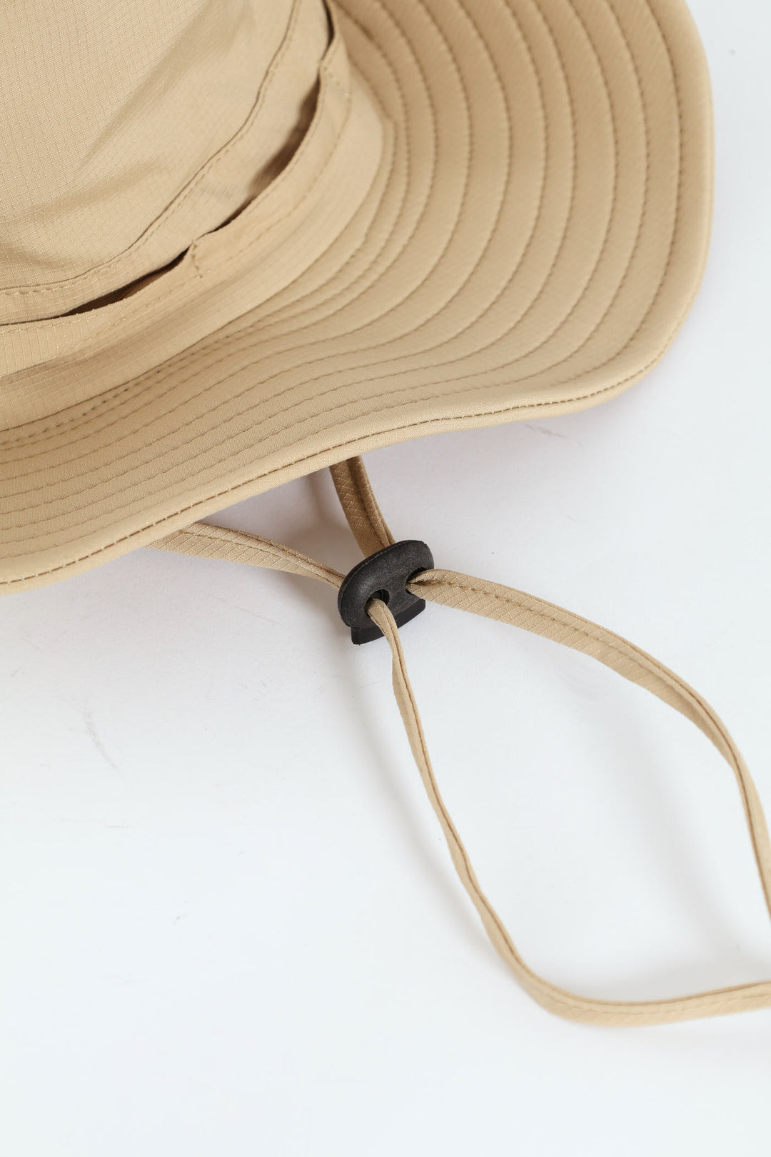 Pistol Drawstring Bucket Hat - Stone