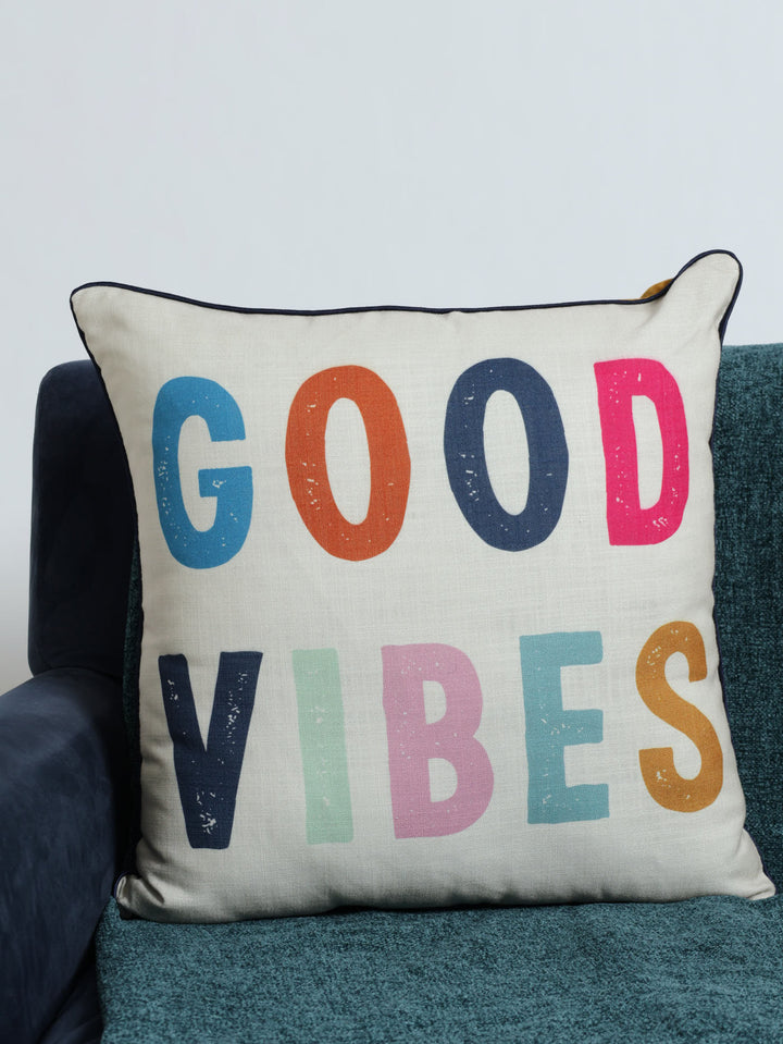 Good Vibes Piping Scatter Cushions