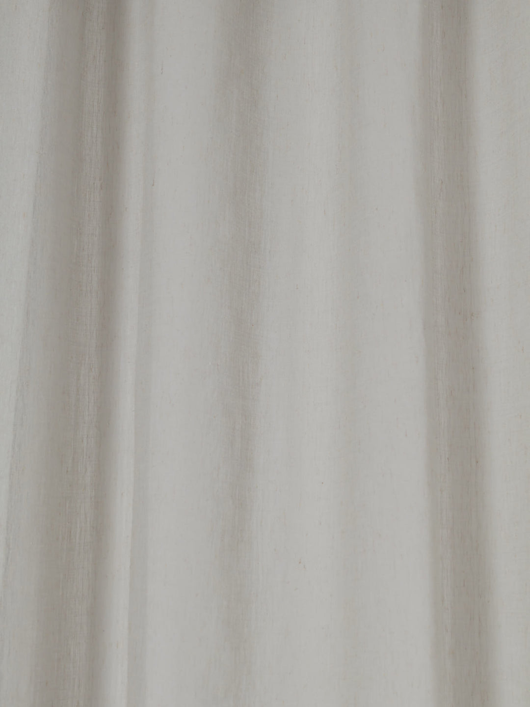 Eyelet Standard Length Sheer Textured Curtain - Grey