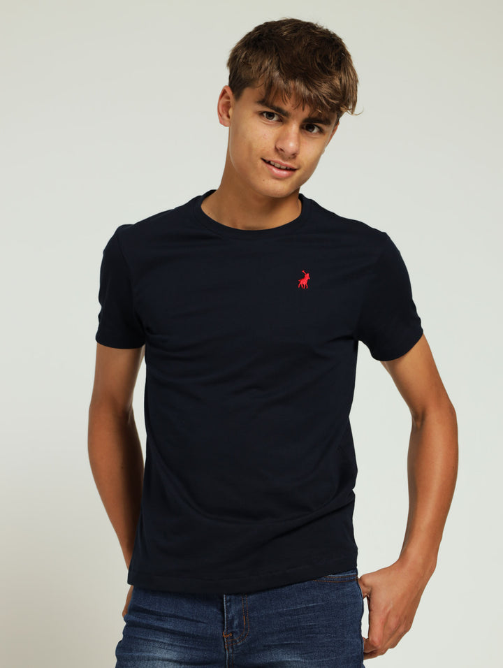 Boys Classic Tee - Navy