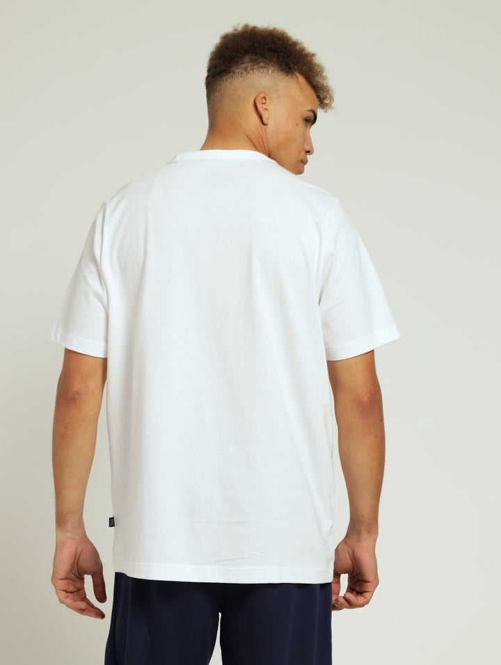 Essentials Small Logo Tee - White