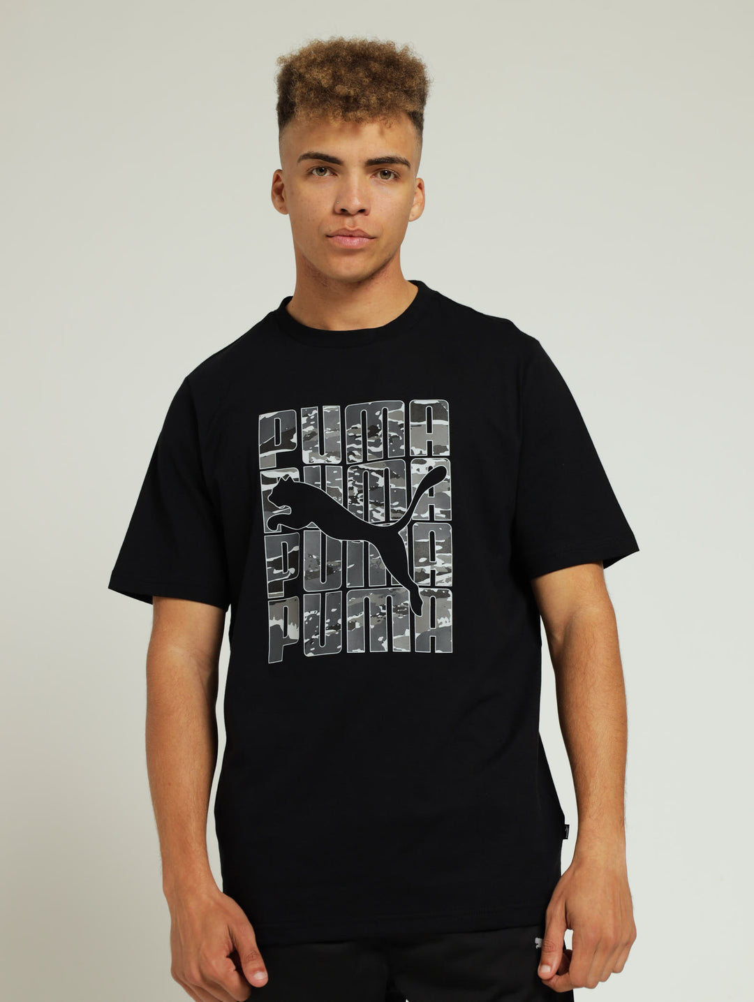 Graphics Camo Tee - Black