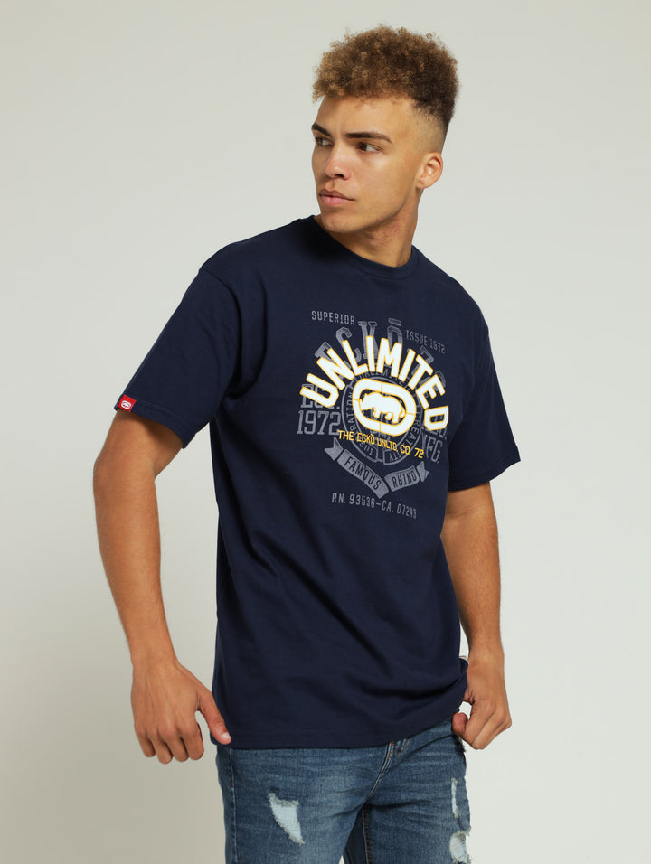 Unlimited Tee - Navy