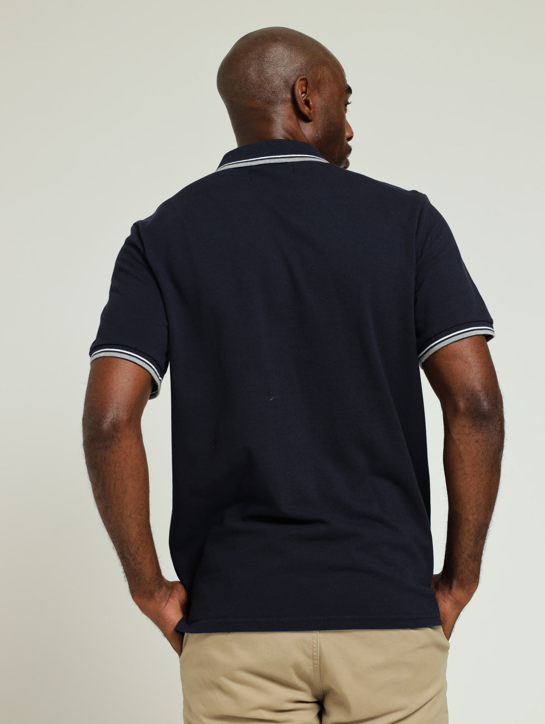 New Tipped Golfer - Navy