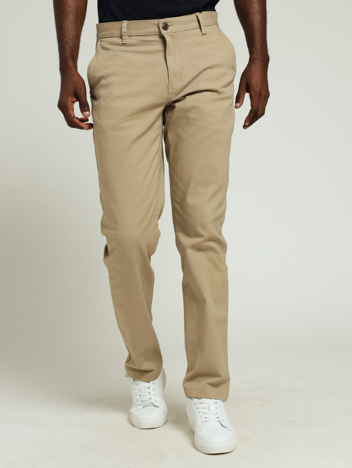 Slim Fit Chino - Stone