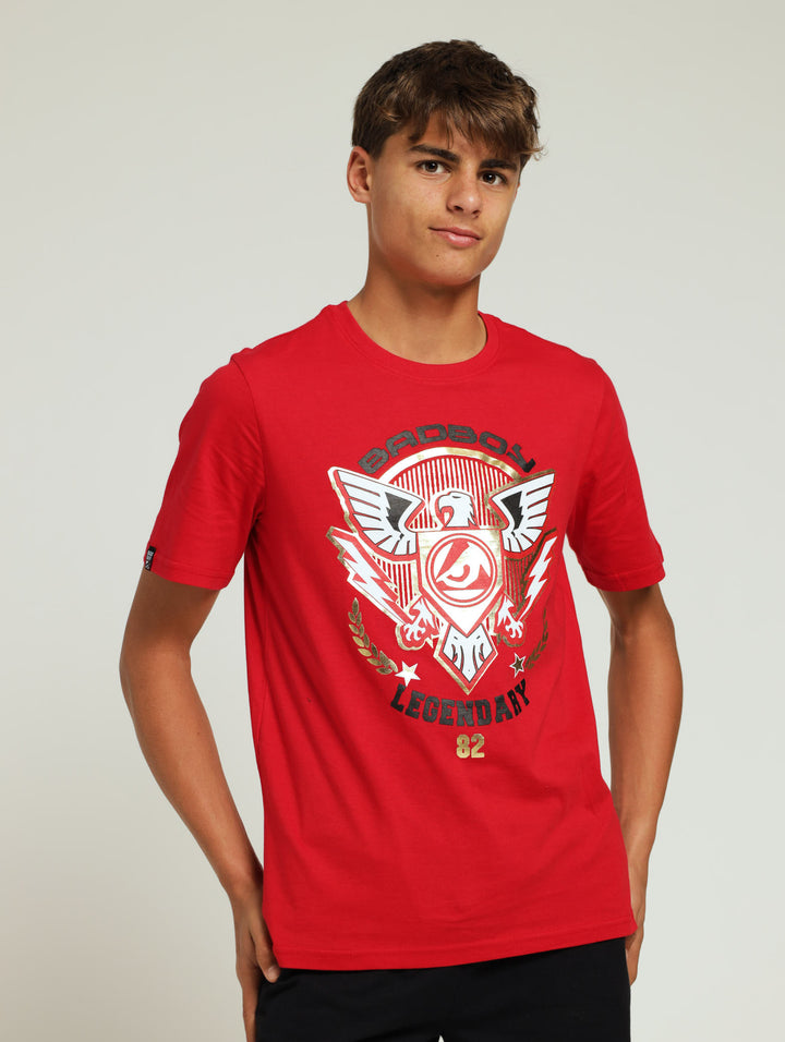 Boys Grifin Tee - Red