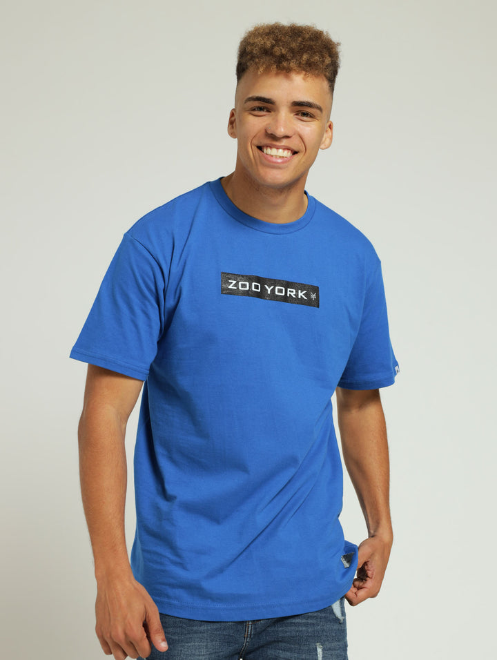 Chest Logo Tee - Blue