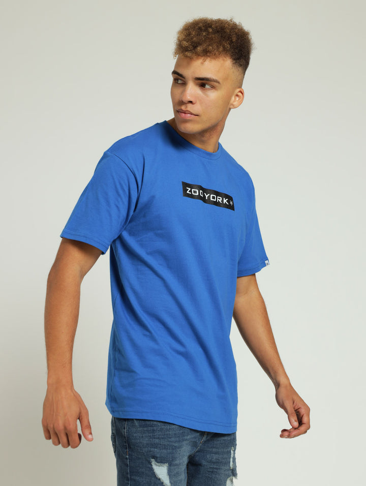 Chest Logo Tee - Blue