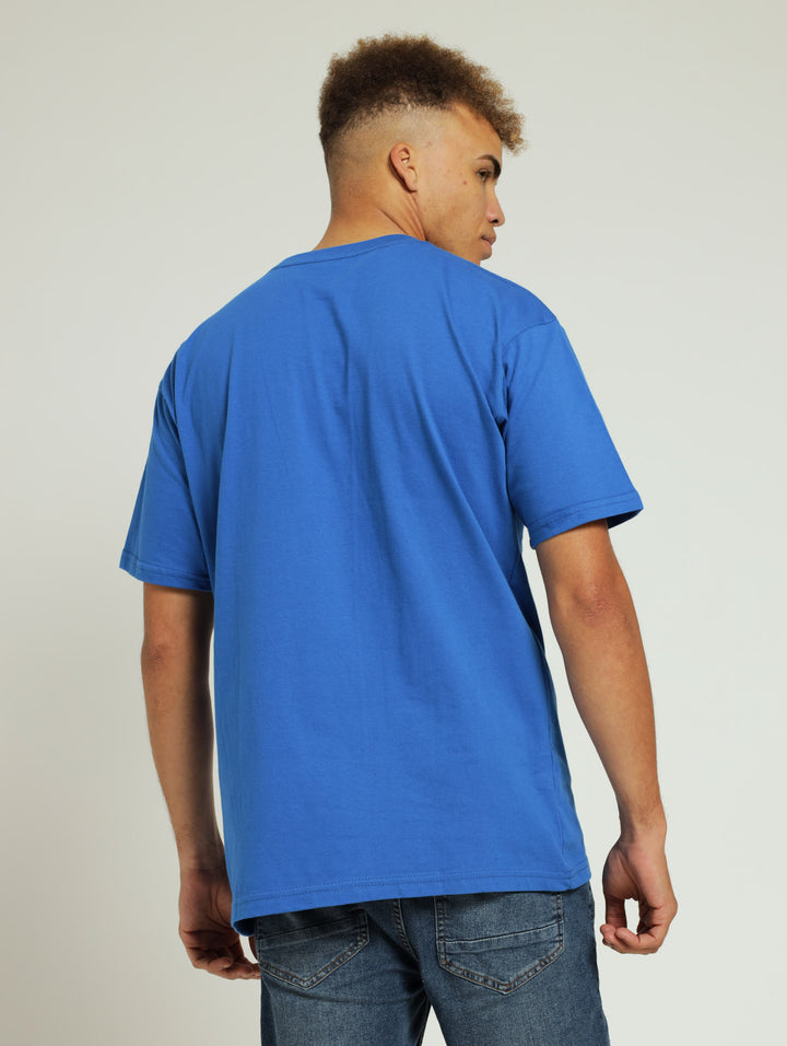 Chest Logo Tee - Blue