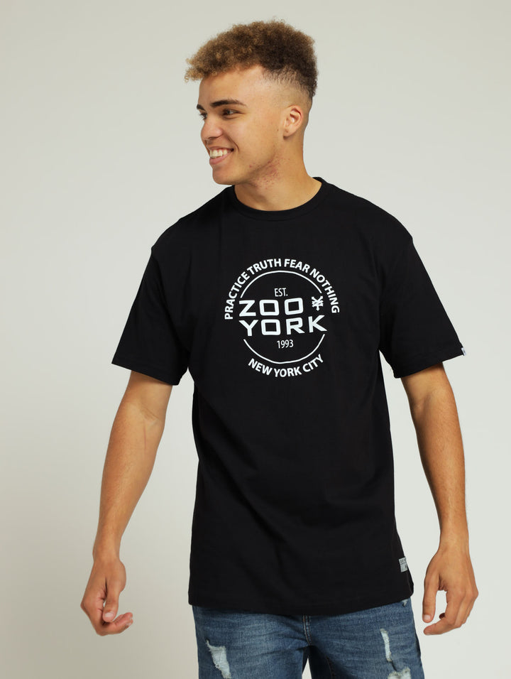 Circle Logo Tee - Black