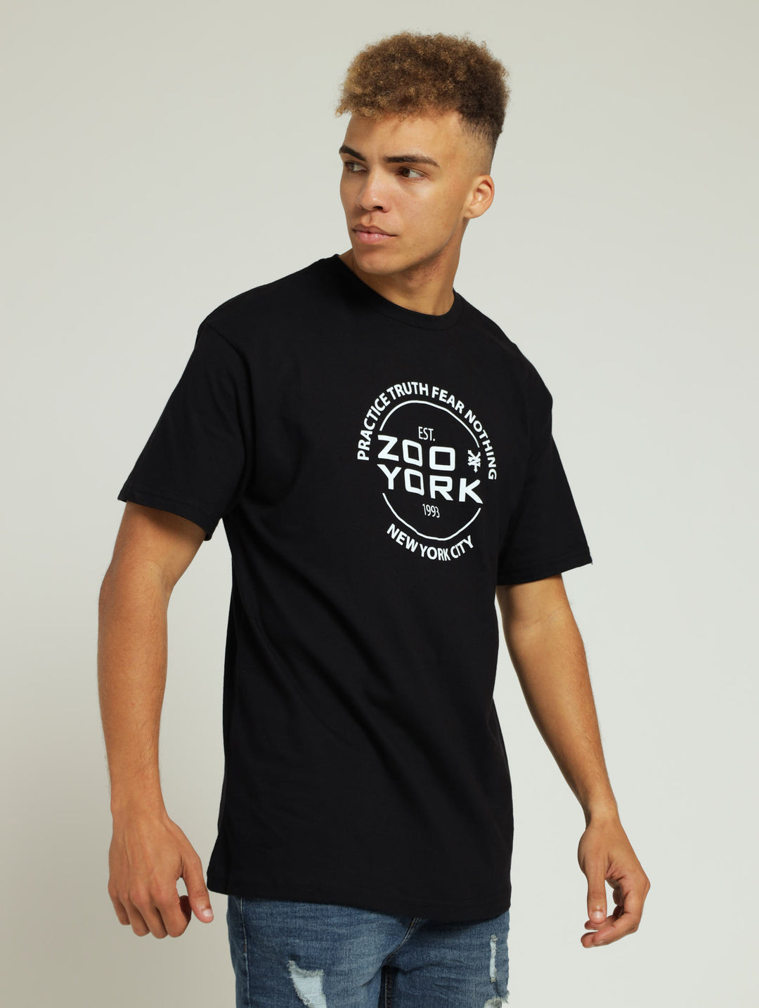 Circle Logo Tee - Black