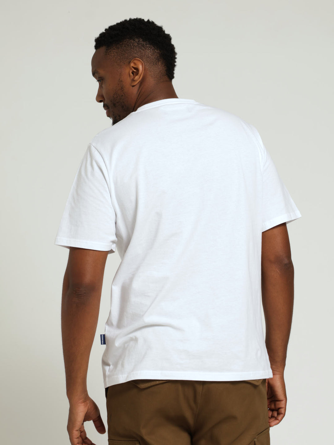 Basic Crew Neck Tee - White