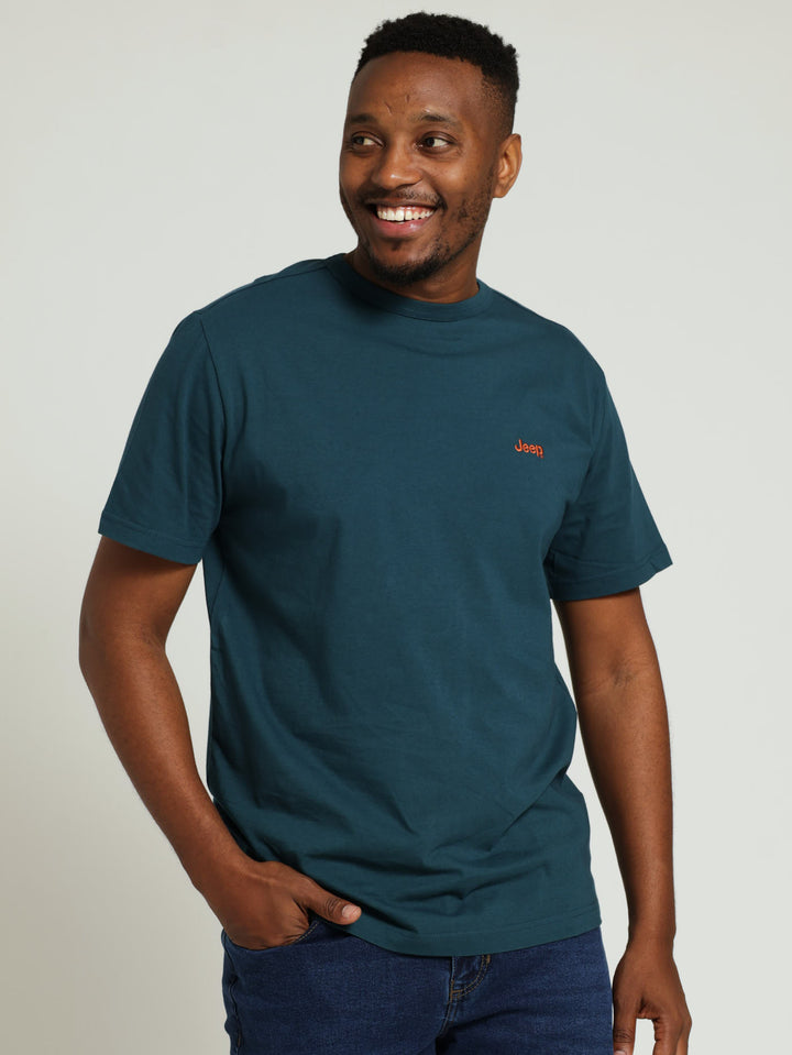 Essential Logo Tee - Teal