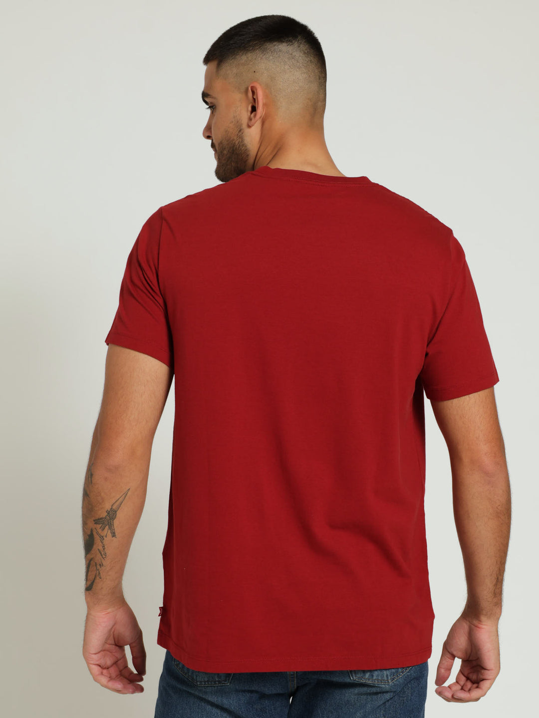 Standard Fit Tee - Burgundy