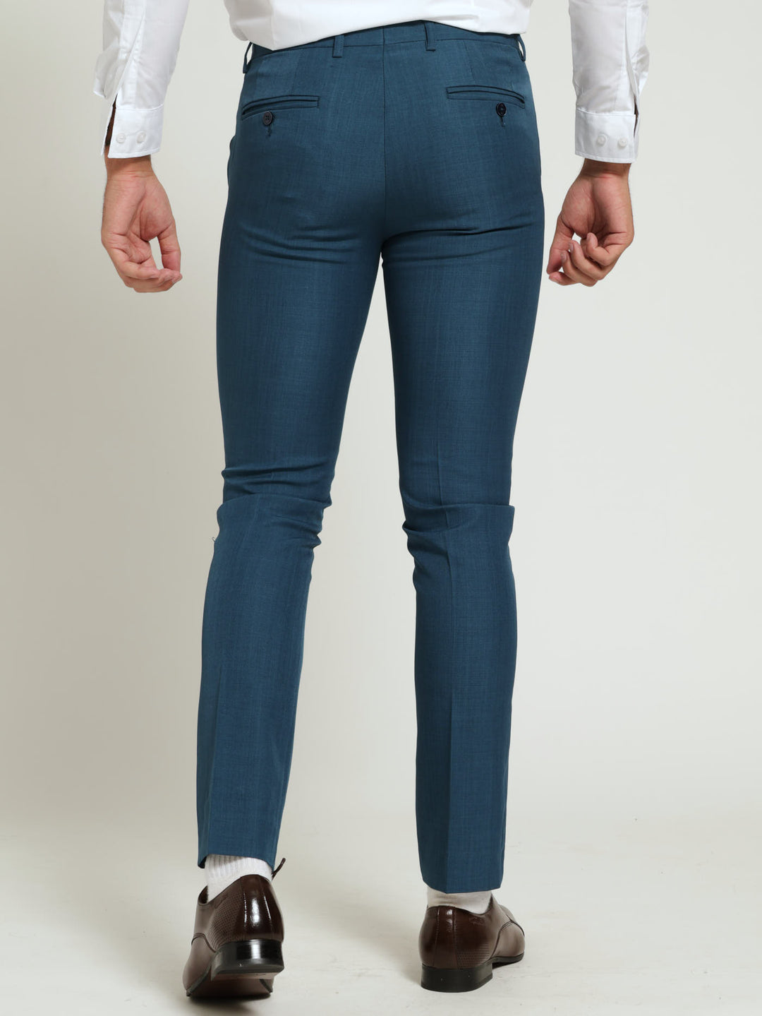 Slim Essential Suit Trouser - Teal