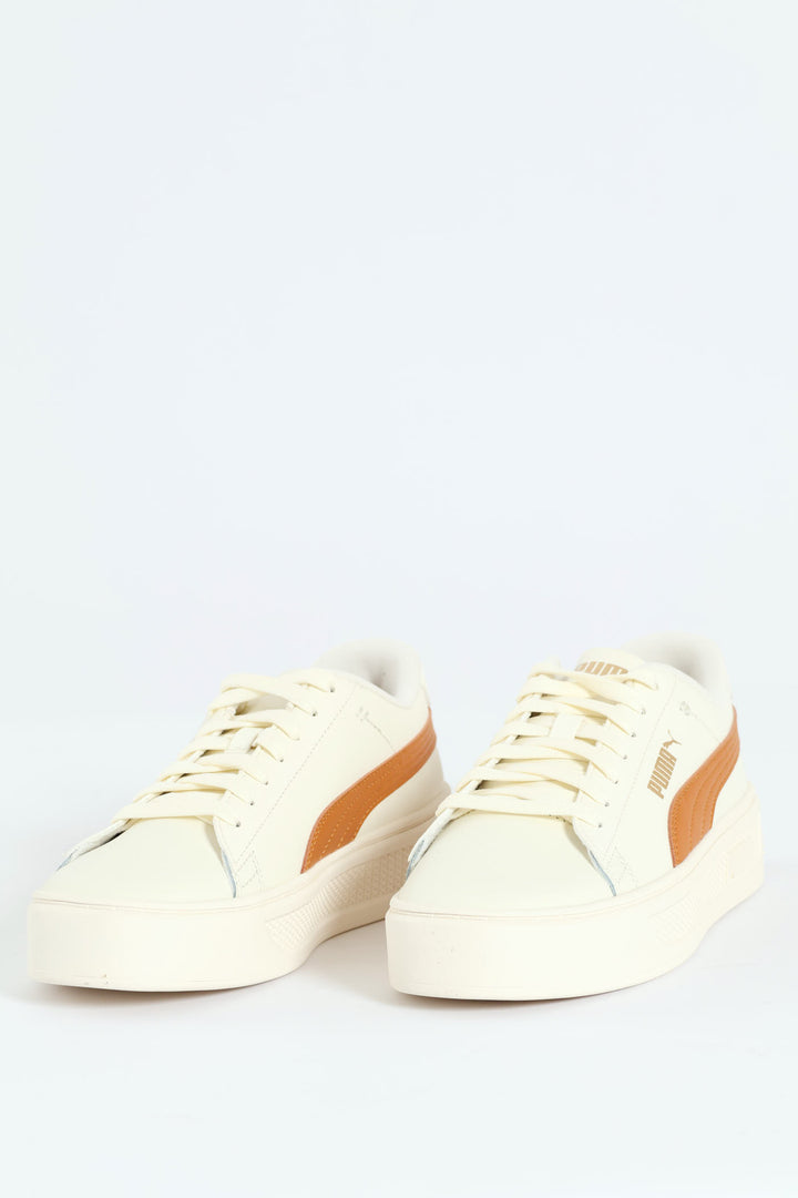 Smash Platform V3 Sneaker - Cream